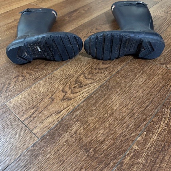 Hunter Original Rain Boots Kids’ Navy Wellington Boots Size 4 / 5 UNISEX - Picture 8 of 9